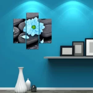 Image of 3MDF-076 Multicolor Decorative MDF Painting (3 Pieces)
