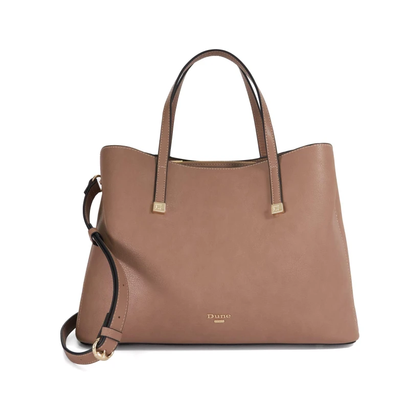 Image of Dune London Dorrie Handbag - Brown Brown One Size