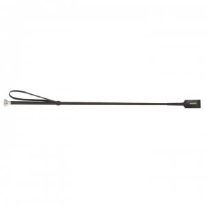 Image of Shires Leather Show Whip - Black