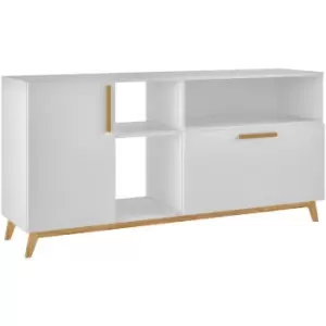 image of Out & out Dakota Open tv Unit- White