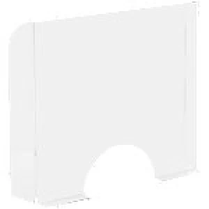 Image of Exacompta Protection Screen Plexiglas 80058D Transparent 680 x 950 mm