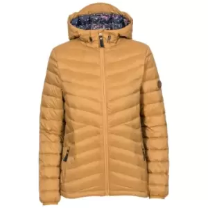Image of Trespass Womens/Ladies Thora Down Jacket (XS) (Sandstone)