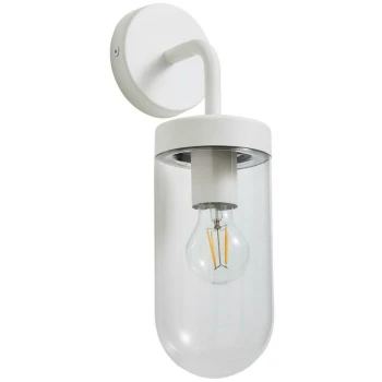 Image of Lantern KEW Ivory Exterior Light - Zinc