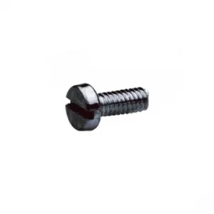 Image of Toolcraft Slotted Cylinder Head Screws DIN 84 Grade 4.8 M2.5 x 20m...