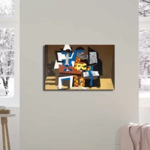 Image of FAMOUSART-10 Multicolor Decorative Canvas Painting