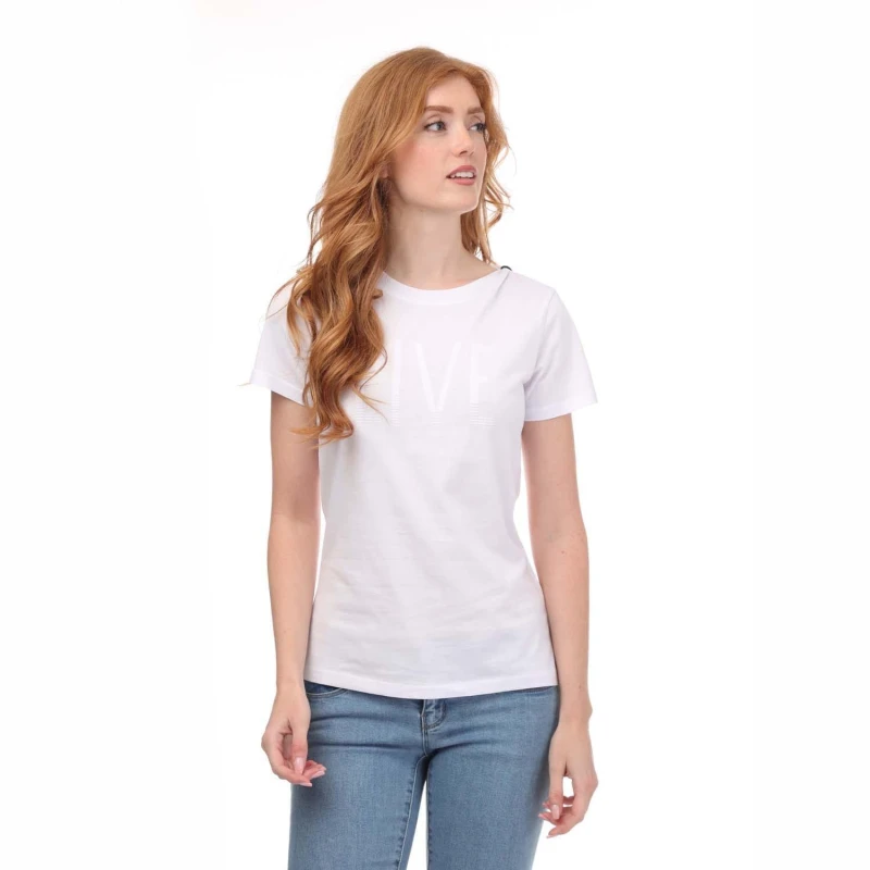 Image of Armani Crewneck T-Shirt - White White 8