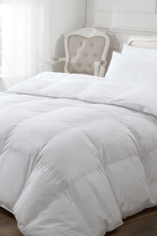 Image of BHS 15 Tog Like Down Duvet in White Size: Super King White Unisex Super King