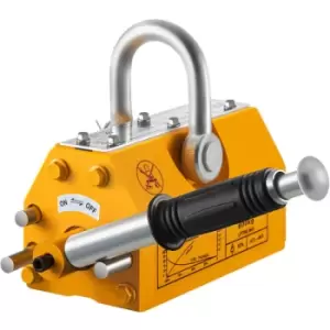 Image of Vevor - 600KG 1320LBS Permanent Magnet Magnetic Hoist Lifting Shackle Crane Lifter