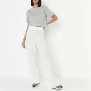 Missguided Tallwide Leg Pant - White