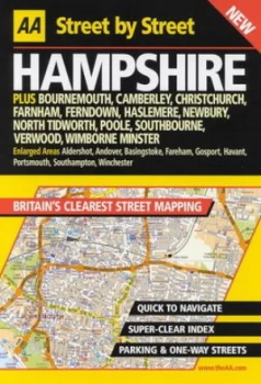 Image of Aa Street by Street Hampshire Hardback