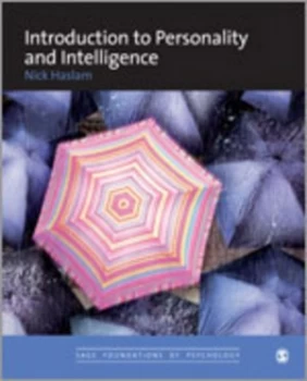 Image of Introduction to Personality and Intelligence by Nick Haslam Book