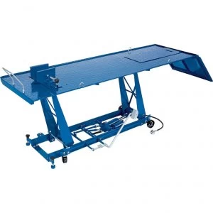 Image of Draper Pneumatic Hydraulic Motorcycle Lift 450Kg