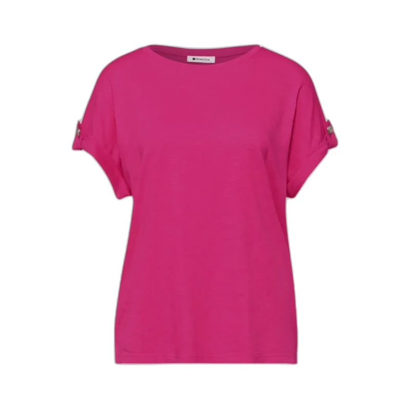 Image of Street One Womens T-Shirt Street One LTD QR Rose Female 34