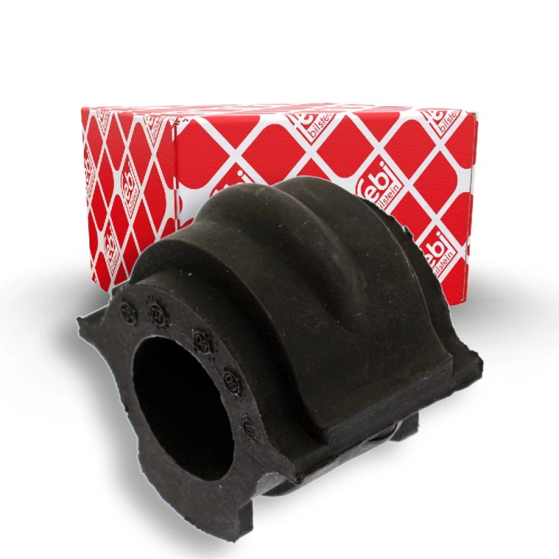 Image of FEBI BILSTEIN 42557 Stabilizer Bushes Front Axle, Rubber Rubber Anti-roll Bar Bush Kit (1334)