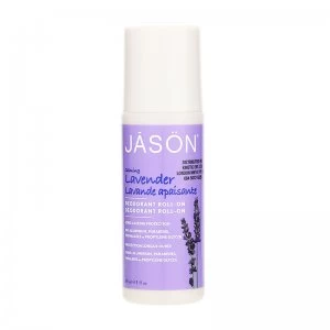 image of Jason Calming Lavender Natural Roll On Deodorant 89ml