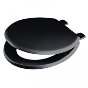 image of Slingsby Emerald Toilet Seat and Lid Black 383207