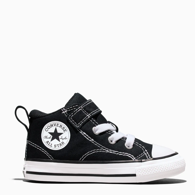 Image of Converse Black & white all star malden Boys Toddler trainers Black/White UK 7 (EU 23)