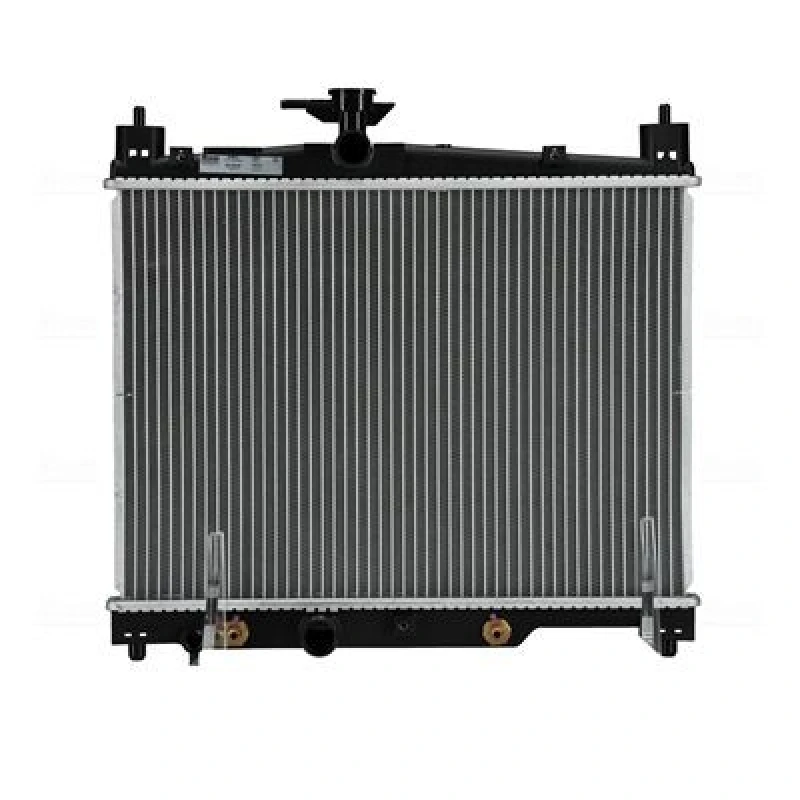 Image of NISSENS 64801 Engine radiator Aluminium, Brazed cooling fins, without gasket/seal Radiator,engine cooling (470)