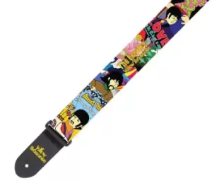 image of THE BEATLES Yellow Submarine YSS03 Guitar Strap - Montage