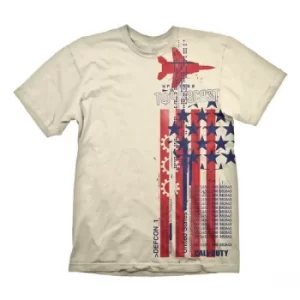 Image of Call of Duty: Black Ops Cold War T-Shirt Top Secret Size XL