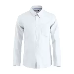 Image of Clique Mens Oxford Formal Shirt (3XL) (White)