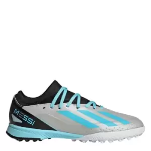 Image of adidas X.3 Childrens Astro Turf Trainers - Silver