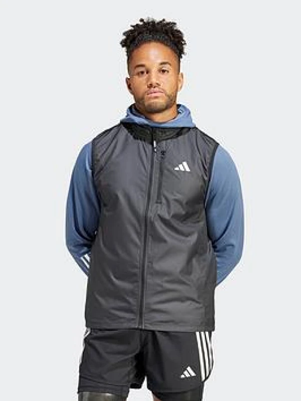 Image of Sleeveless jacket adidas Own the Run Noir Male XL