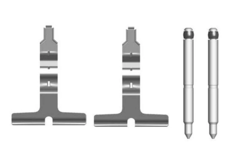 Image of Bosch 1 987 474 430 Accessory Kit, disc brake pads Accessory Kit,disc brake pads (1164)