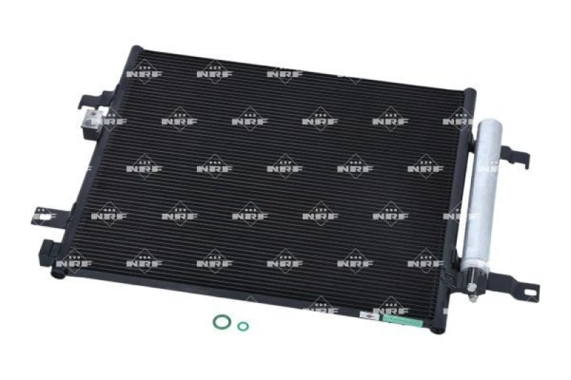 Image of NRF 350559 Condenser EASY FIT with seal ring, with nitrogen filling Condenser,air conditioning (448)