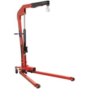 Image of Sealey Premier Folding Engine Crane 1 Tonne