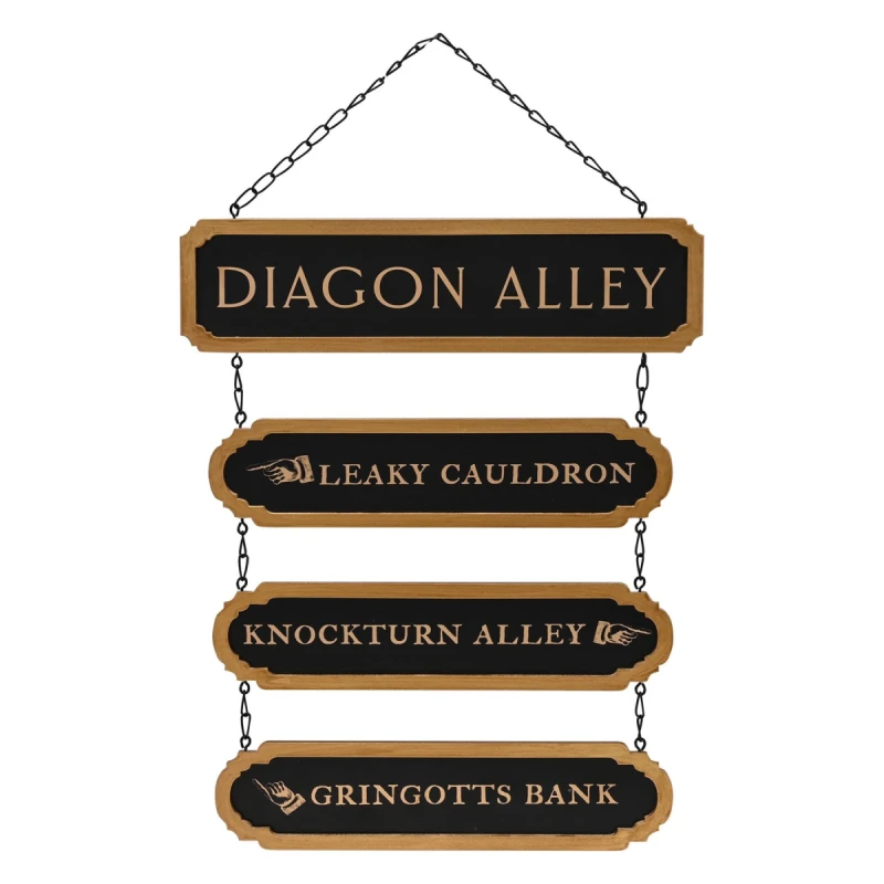 Image of Harry Potter Diagon Alley Wall Plaque