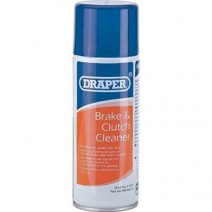 Image of Draper Brake and Clutch Cleaner Spray 400ml