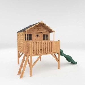 Image of Mercia Honeysuckle Tower Playhouse with Slide