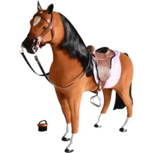 Image of Teamson Kids - Sophia's by Doll Sized Horse and Accessories Set for 18 Dolls