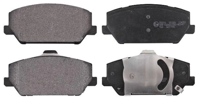 Image of A.B.S. 35201 Brake pad set with acoustic wear warning Brake Pad Set,disc brake (402)