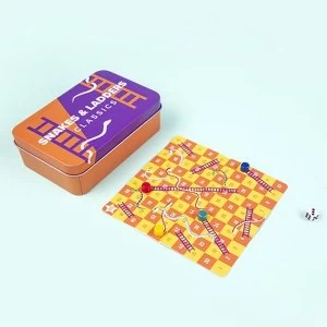 image of Snakes And Ladders Travel Game