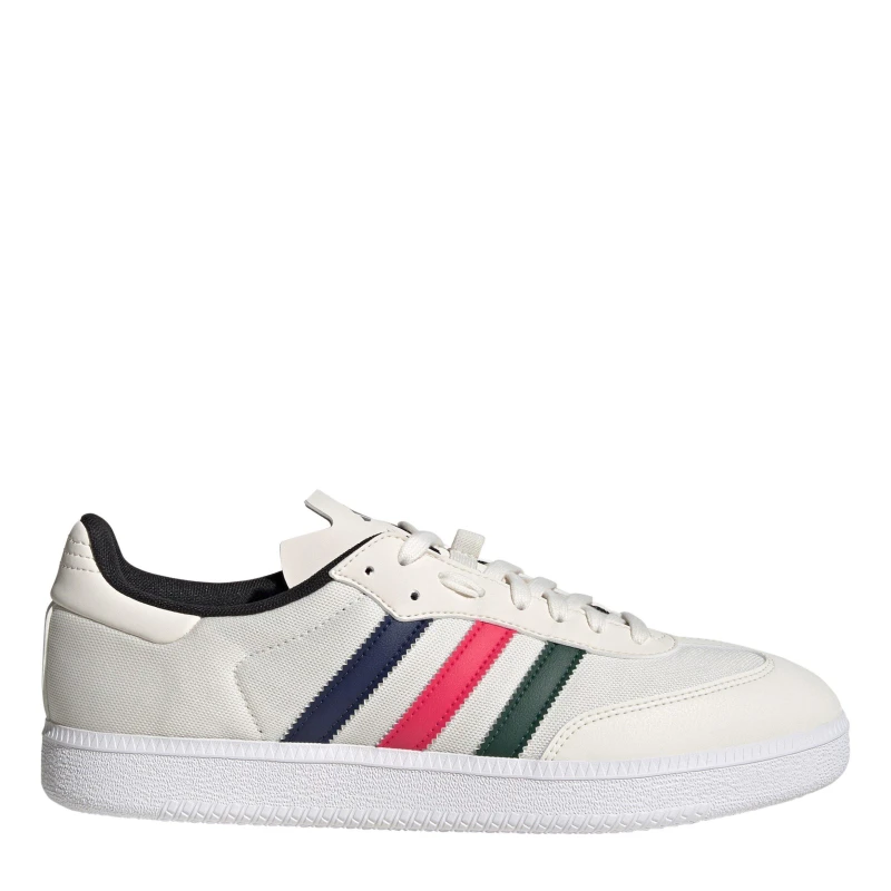 Image of adidas Mens Velosamba Made With Nature Road Cycling Shoes Chalk White male 6 (39.3)
