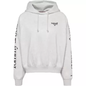 image of Tommy Jeans Relaxed Lower Case 2 Hoodie - Grey