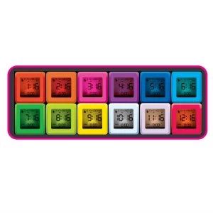 Image of Mayhem Aurora Colour-Changing Alarm Clock