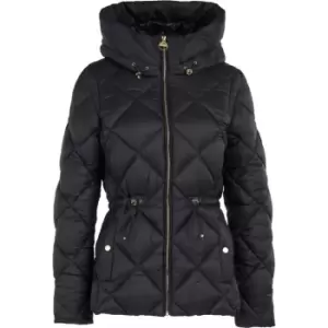 Image of Barbour International Napier Quilted Jacket - Black