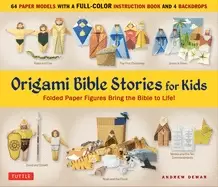Image of origami bible stories for kids kit fold paper figures and stories bring the