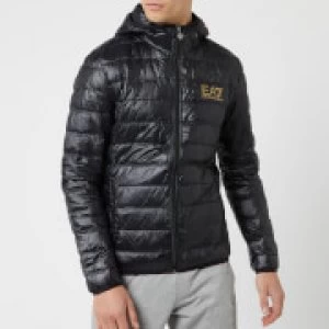 Image of Emporio Armani EA7 Train Core ID Down Padded Jacket Black Size M Men