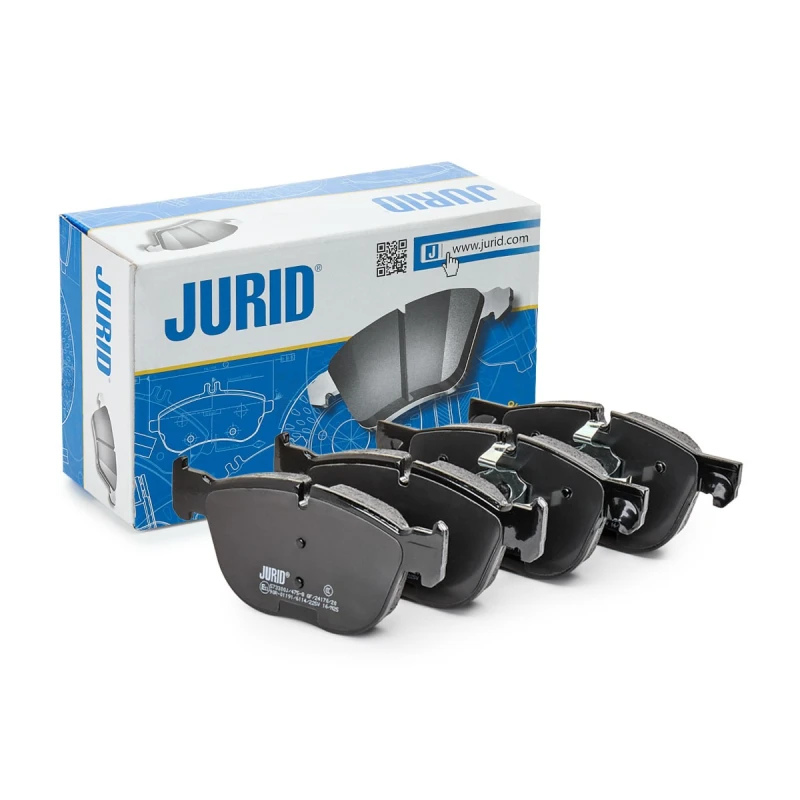 Image of JURID 573300J Brake pad set prepared for wear warning indicator Brake Pad Set,disc brake (402)
