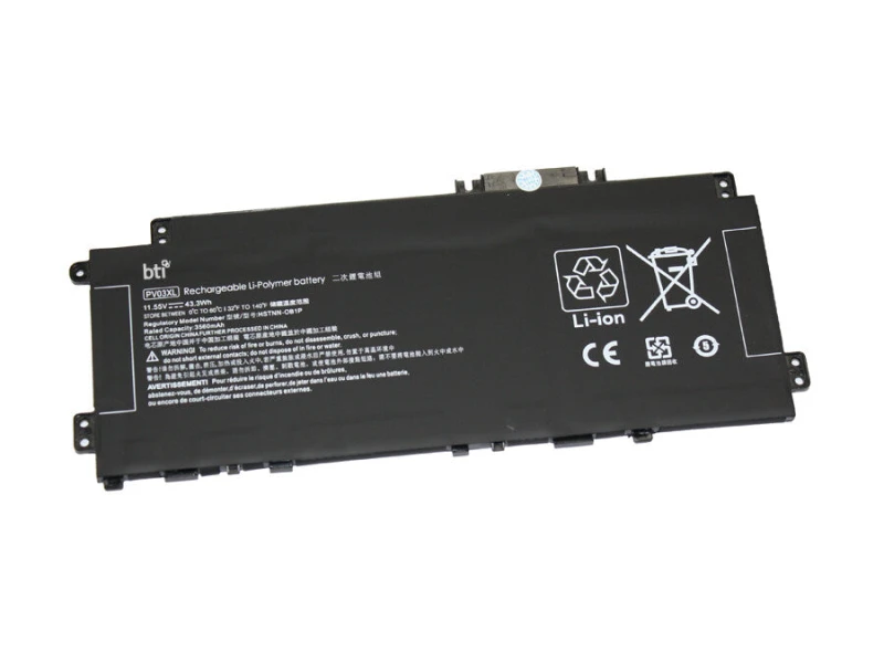 Image of BTI BTI 43.3 3 cell PV03043XL compatible battery for HP PAVILION X360 14-DW0146TU PAVILION X360 14-DW0145TU PAVILION X360 14-DW0144TU PV03XL-BTI