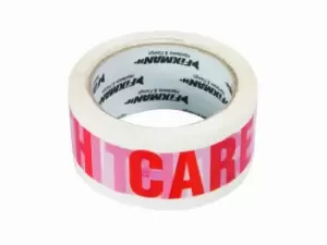 Image of Fixman 191975 Packing Tape Handle With Care 48mm x 66m