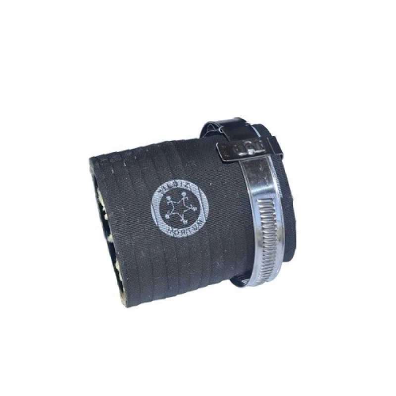 Image of HORTUM 14217 Turbocharger Hose with clamp, without pipe, Rubber with fabric lining Rubber with fabric lining Charger Intake Hose (3314)
