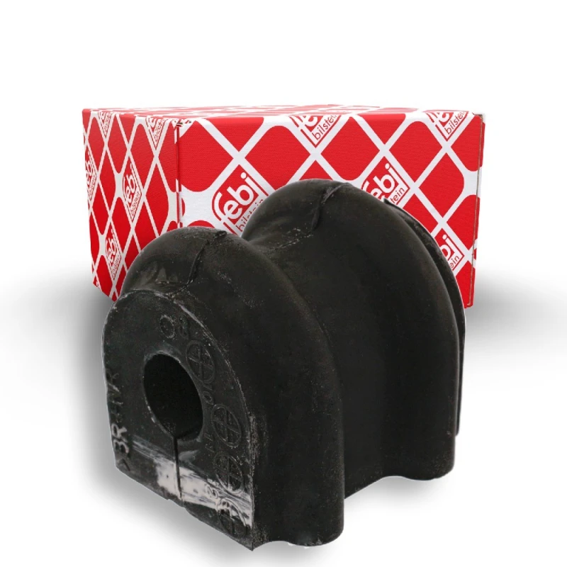 Image of FEBI BILSTEIN 41441 Stabilizer Bushes Rear Axle, Rubber Rubber Anti-roll Bar Bush Kit (1334)