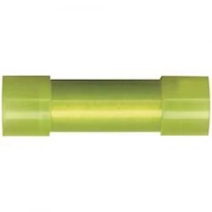 Image of Butt joint 0.104 mm2 0.50 mm2 Insulated Yellow