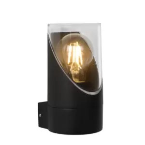 Image of Norman Classic Wall Light Outdoor - Ø9cm - 1xE27 - IP65 - Black