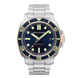 image of Spinnaker SP-5088-05 Hull Diver Officer Blue Automatic Wristwatch